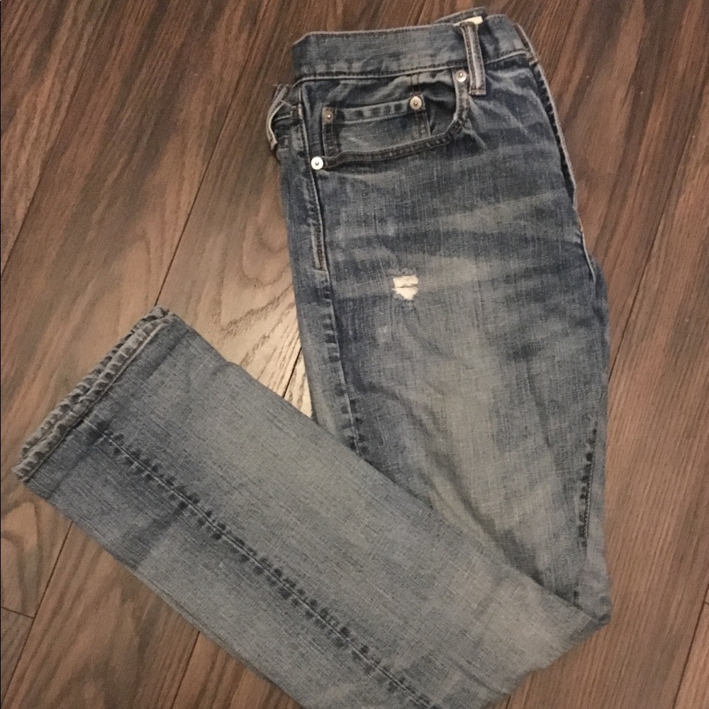 GAP 1969 Men’s Jeans Slim Stressed Light 31x30